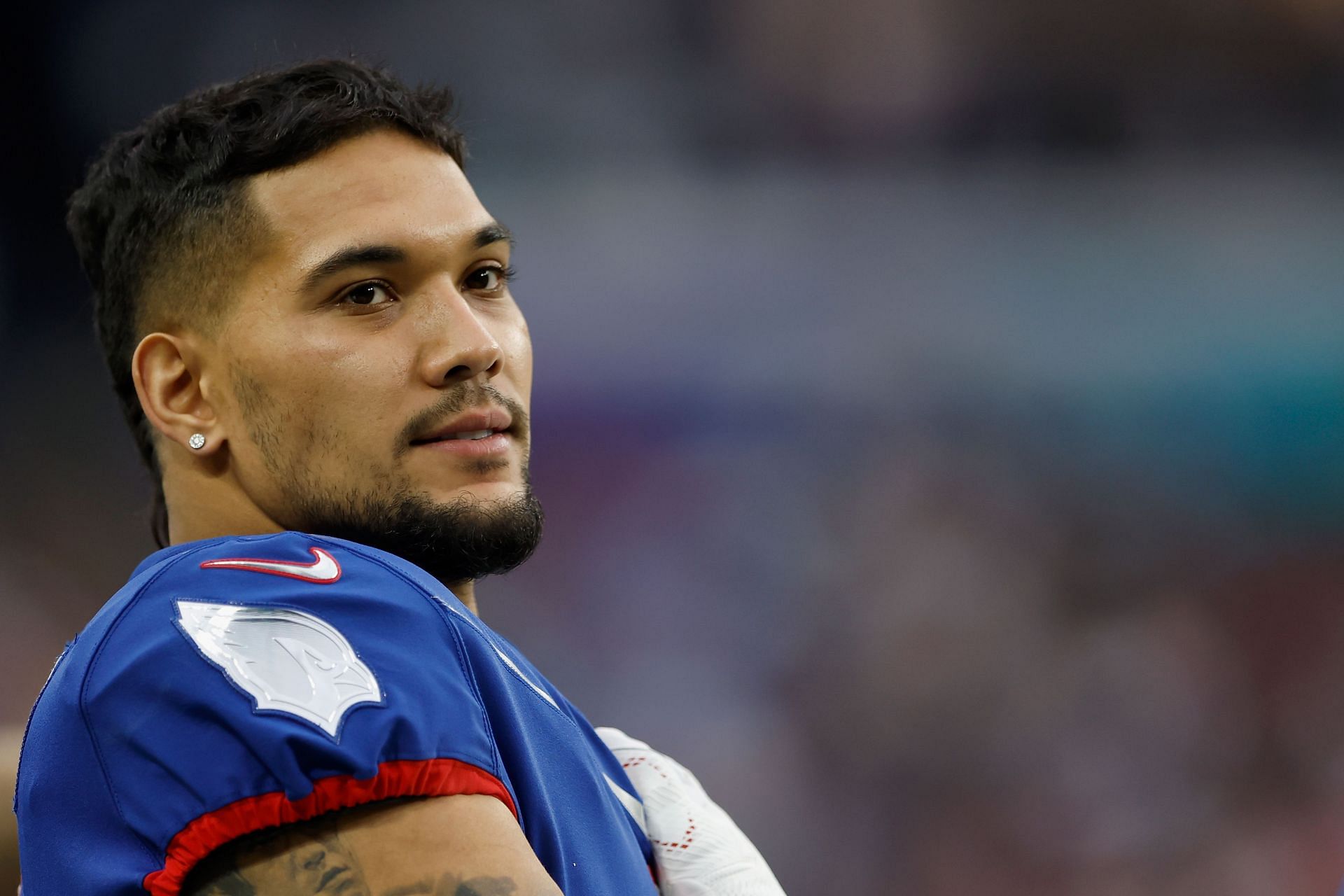 James Conner at the NFL Pro Bowl