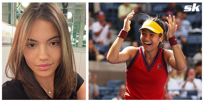 In pictures: Emma Raducanu dazzles in new look ahead of US Open series