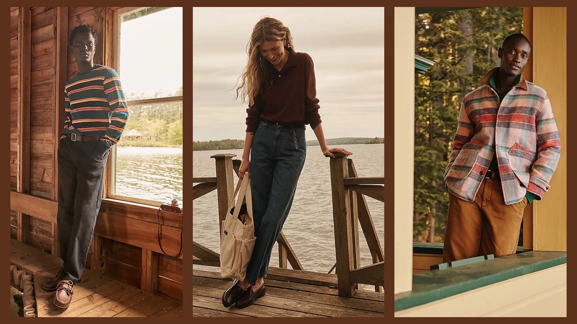 Few styles from the first lookbook of FW22 assortment (Image via J.Crew)