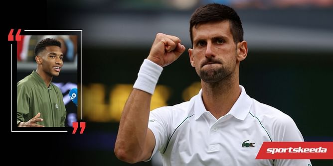 "Djokovic once again stepping up & showing what a champion he is, was quite remarkable & inspiring for sure" - Felix Auger-Aliassime on Wimbledon final