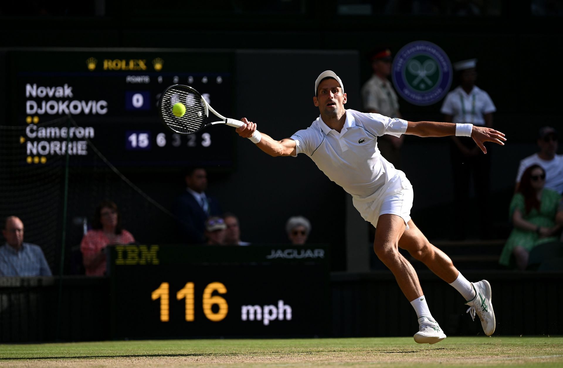 Novak Djokovic on Day Twelve: The Championships - Wimbledon 2022