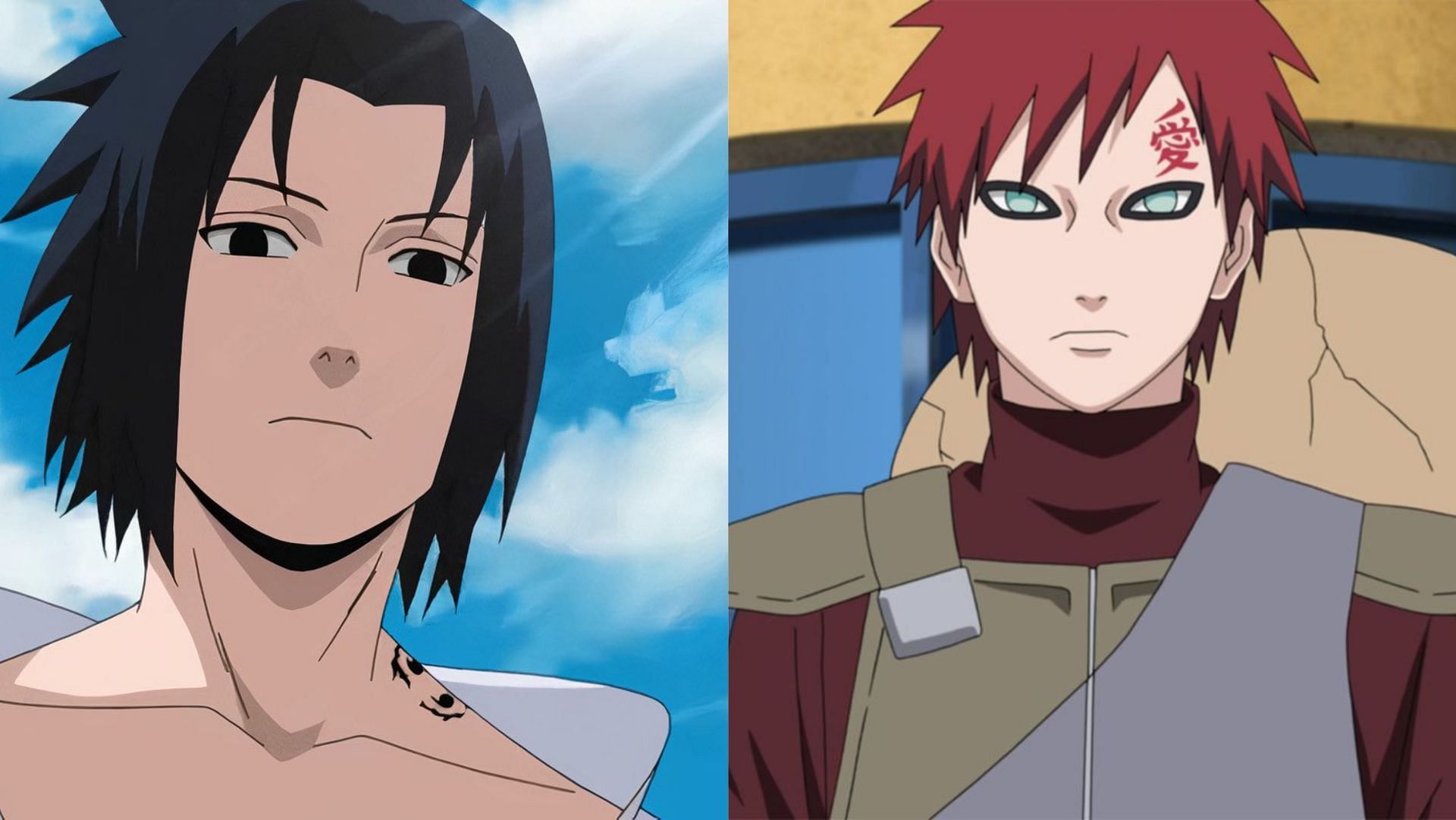 Sasuke and Gaara as seen in Naruto (Image credits: Masashi Kishimoto/ Studio Pierrot/ Viz Media)