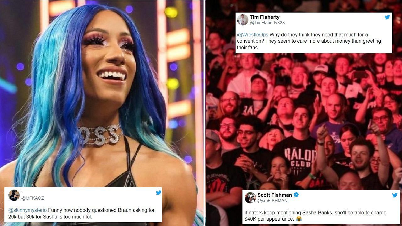 Sasha Banks&#039; asking price for appearances is currently a hot topic among wrestling fans