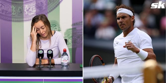 "I don't know how to say it, I'm not Rafa Nadal nor am I going to be" - Paula Badosa after 4R loss at Wimbledon