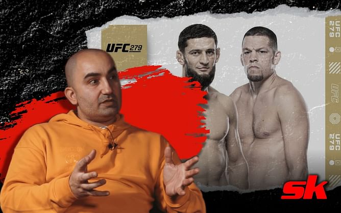 "This is a good fight for us" - Khamzat Chimaev's coach reveals his initial thoughts after 'Borz' was matched up against Nate Diaz