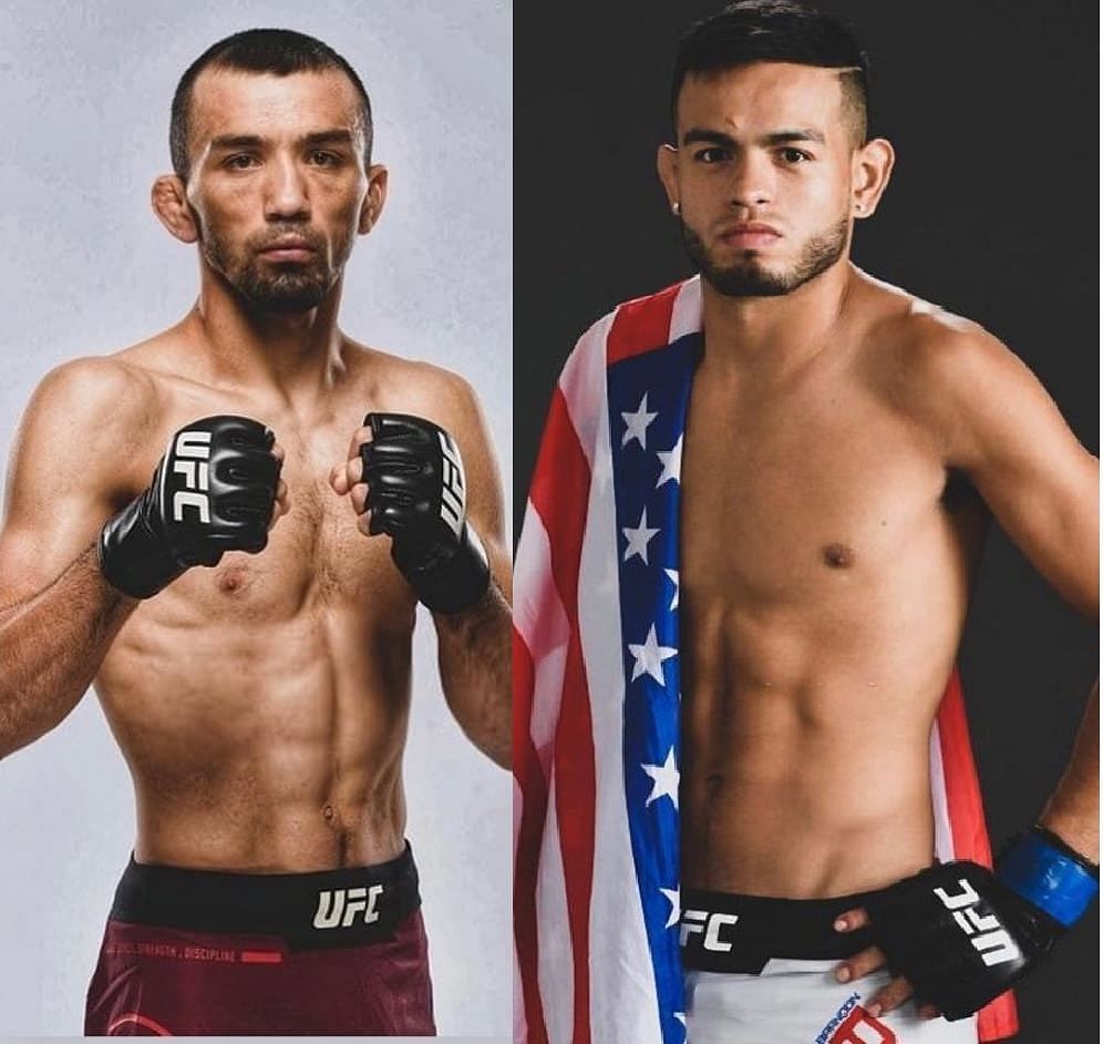 Askar Askarov vs. Brandon Royval [Images via @askar_mma and @broyval on Instagram]