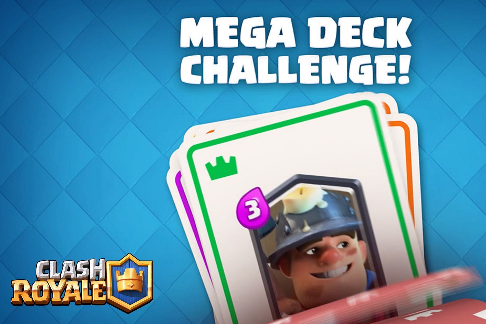 Mega Deck Challenge in Clash Royale (Image via Sportskeeda)