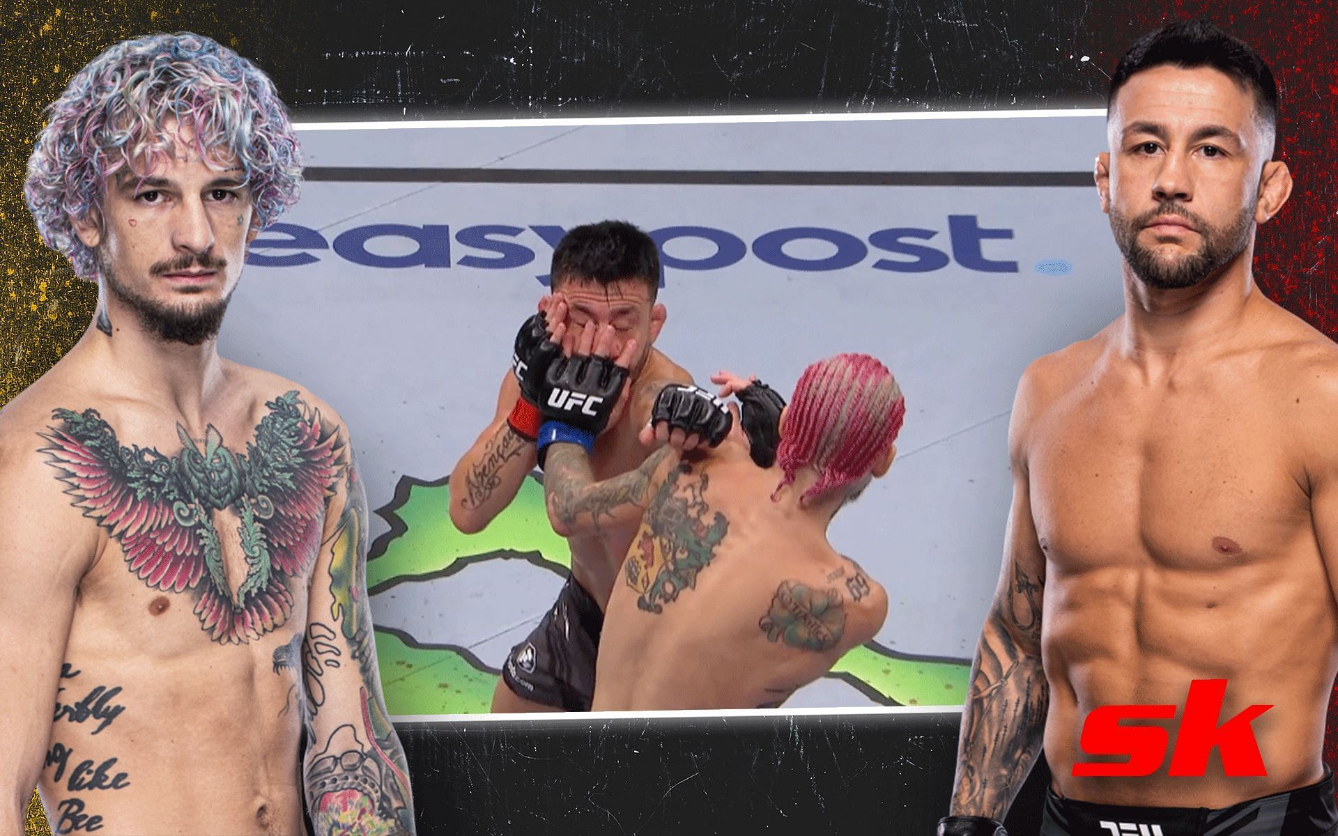UFC 276: Sean O&#039;Malley vs. Pedro Munhoz [Photo credit: @bleacherreport on Twitter, ufc.com]