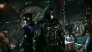 Batman & Nightwing square off against some thugs (Image via Rocksteady)