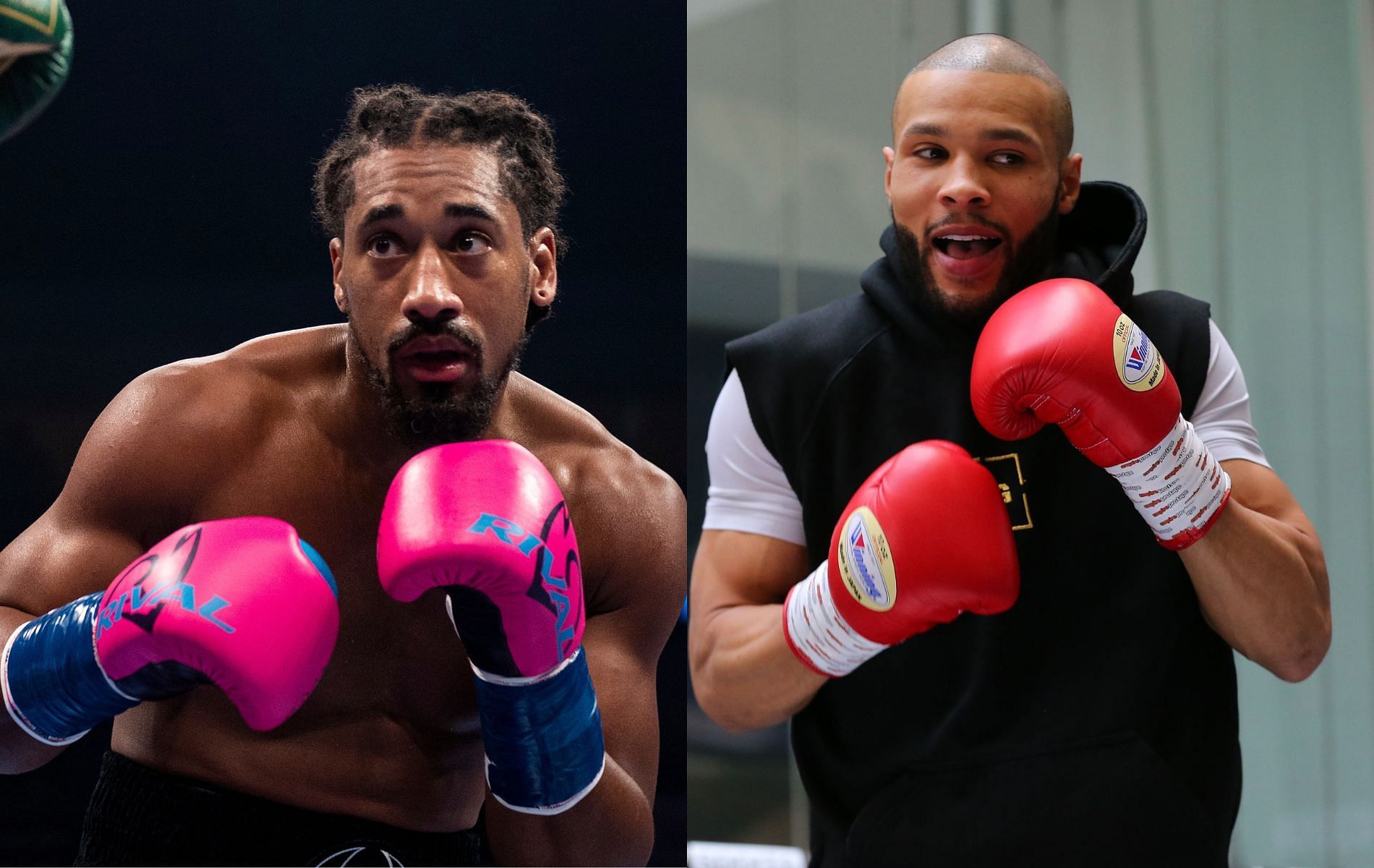 Demtrius Andrade (L) and  Chris Eubank Jr. (R)