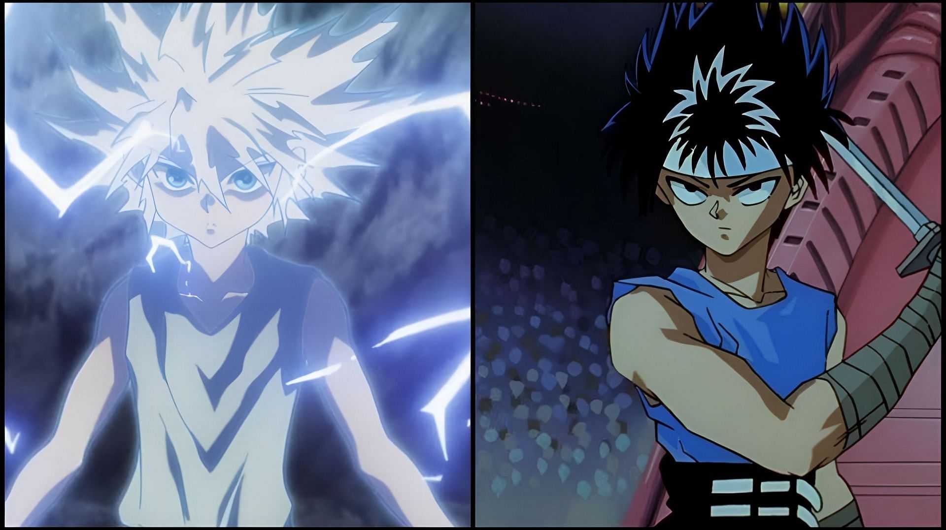 Is it Killua or Hiei? (Image via Yoshihiro Togashi/Shueisha)