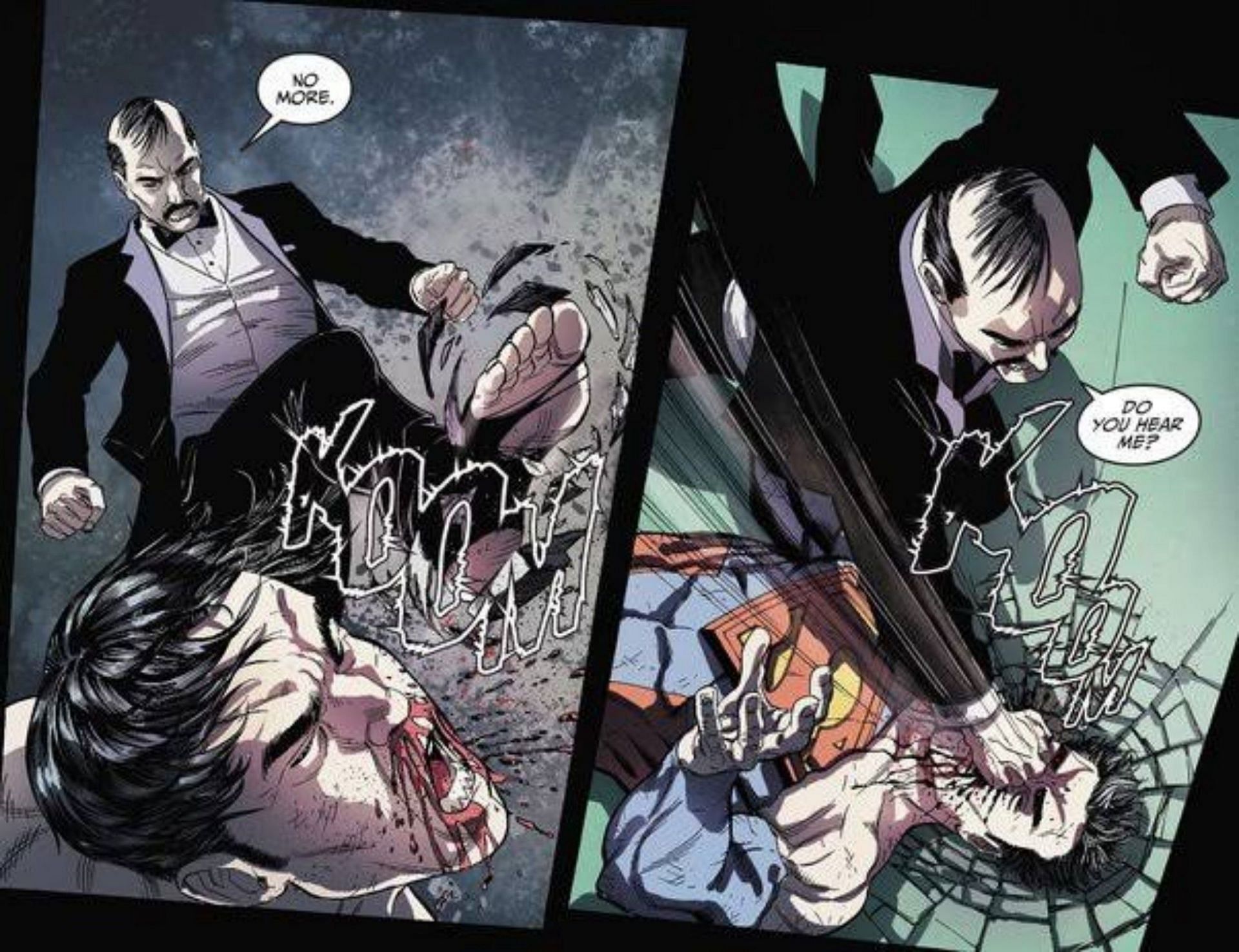 Alfred beats up Superman in Injustice (Image via DC Comics)