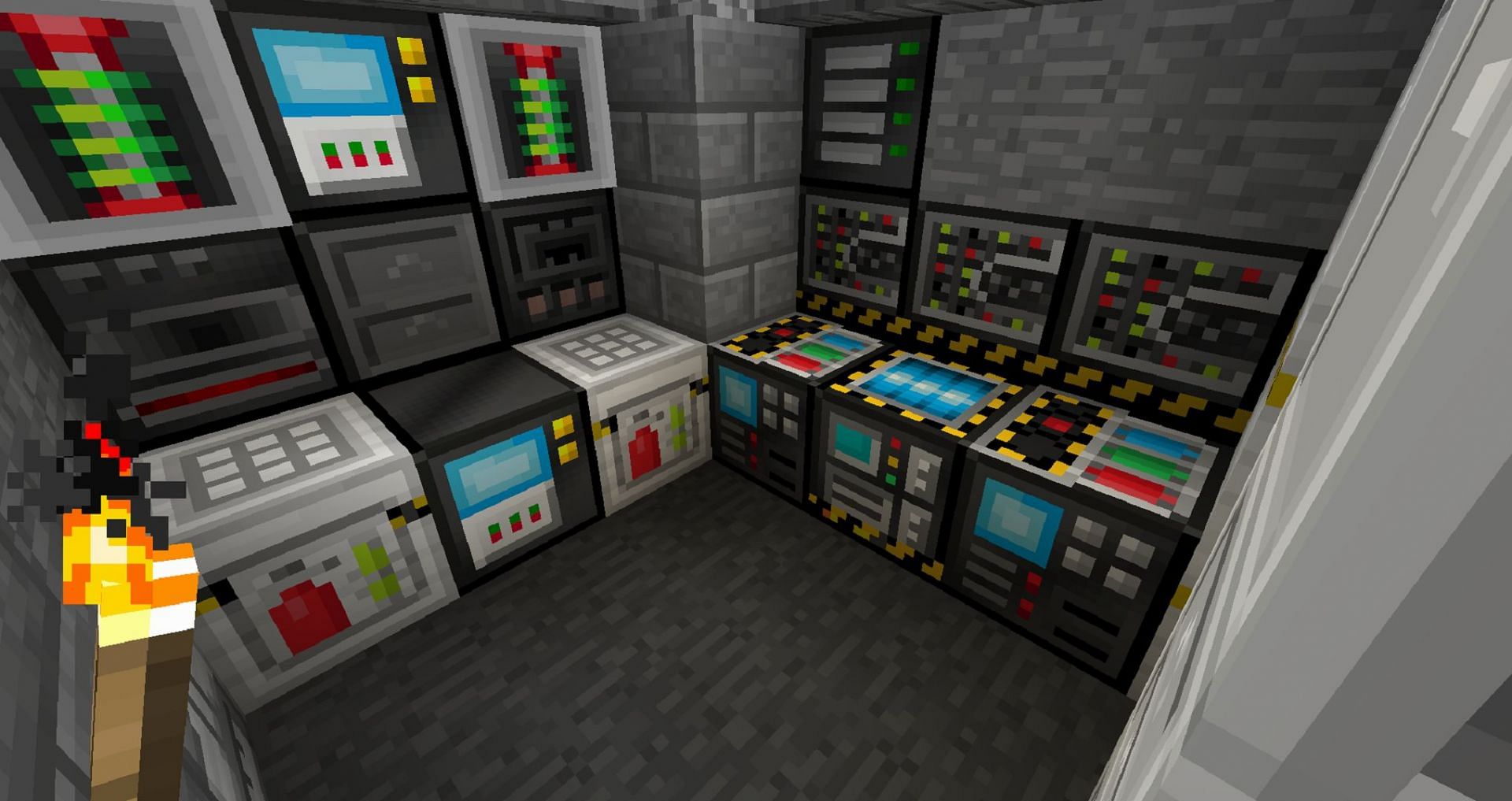 A research lab in Futurepack (Image via Mcenderdragon/CurseForge)
