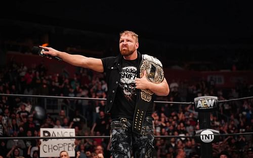 The Interim AEW World Heavyweight Champion Jon Moxley