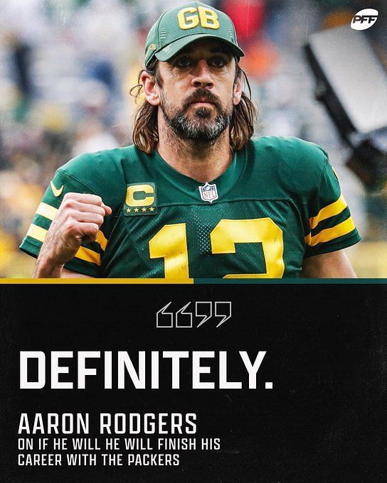 Green Bay Packers: Aaron Rodgers enthüllt Tattoo-Bedeutung