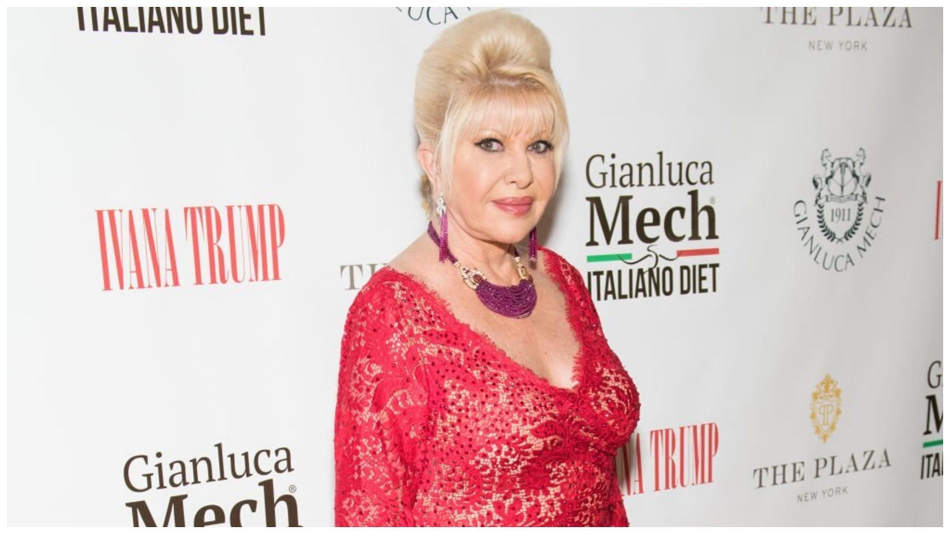 Ivana Trump accumulated a lot of wealth as an athlete, socialite and fashion model (Image via Noam Galai/Getty Images)
