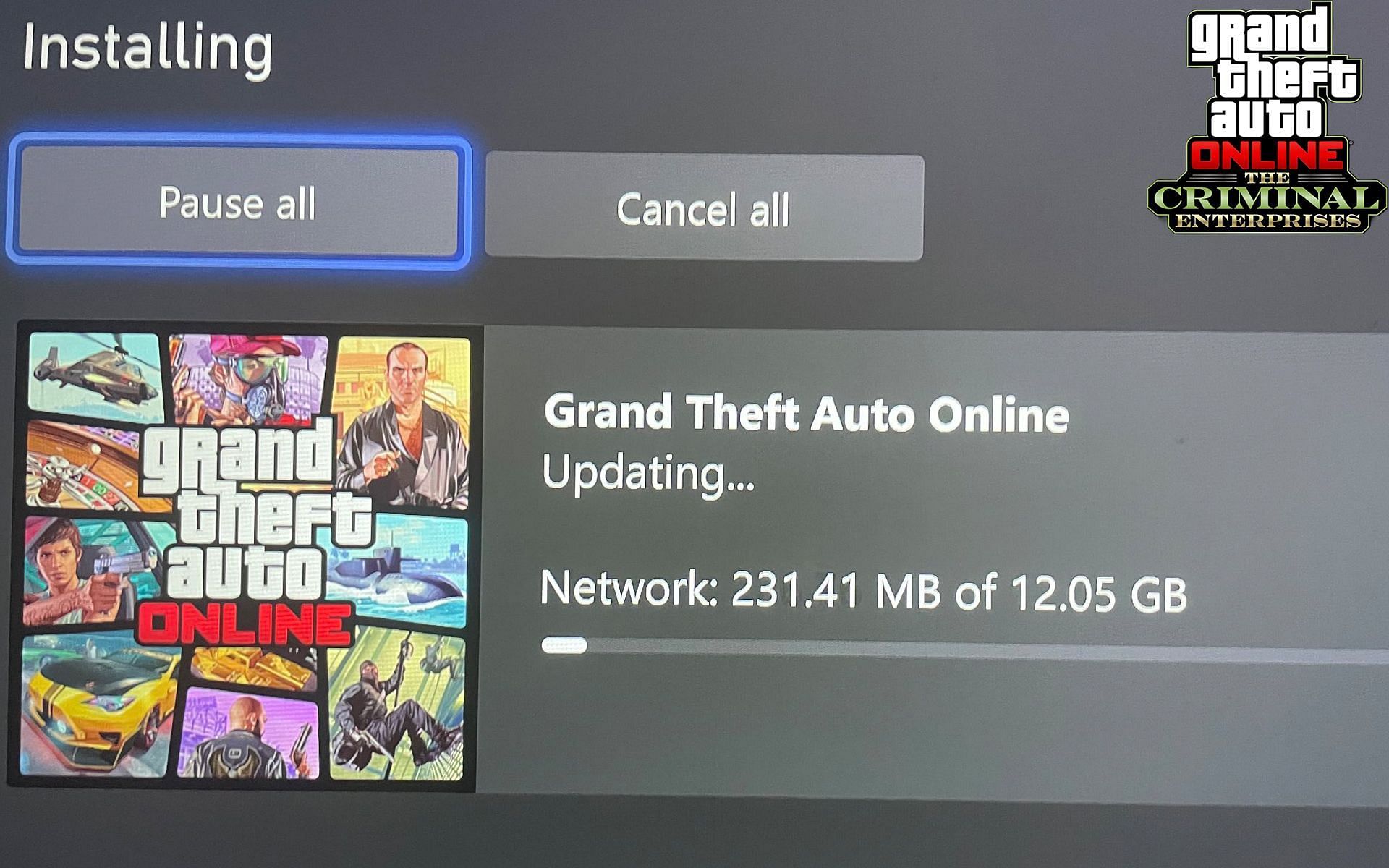 GTA Online&#039;s Criminal Enterprises DLC is out for the Xbox (Image via Sportskeeda)