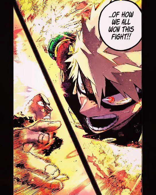 My Hero Academia Chapter Bakugo At Shigarakis Mercy The Big Reunite