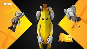 Fortnite fans left dumbfounded after Peely receives new 'KAWS' makeover