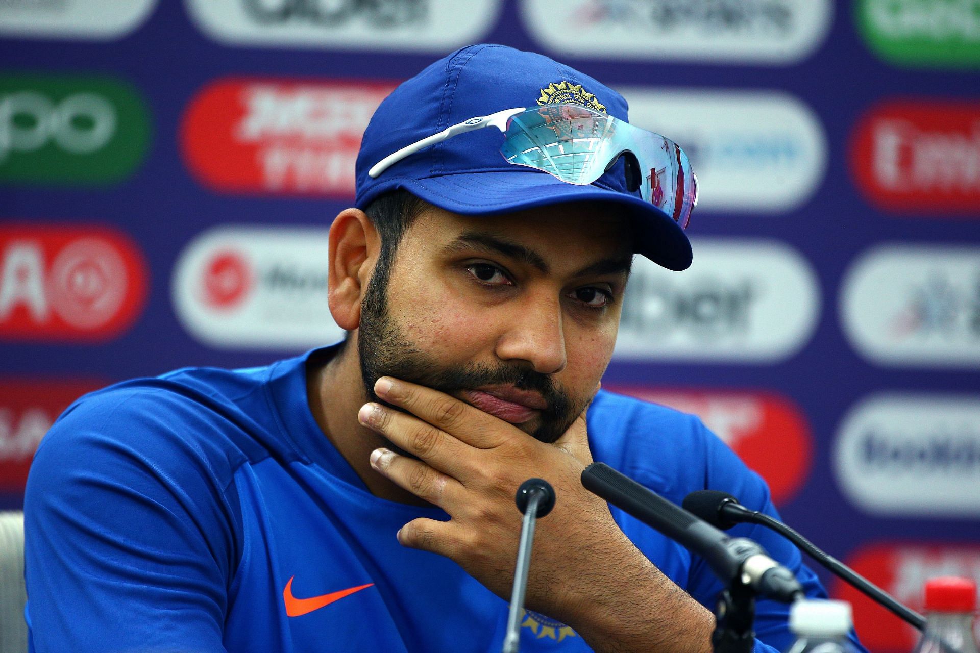 The Indian opener during a press conference. Pic: Getty Images