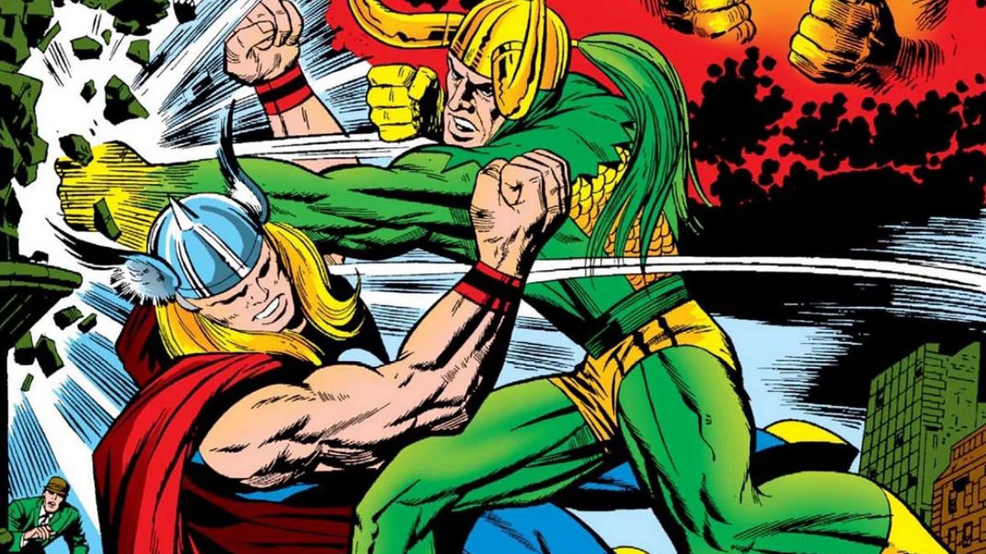 Thor, onlarca yıldır ikonik bir kahraman olmuştur (Jack Kirby, Marvel Studios, The Mighty Thor aracılığıyla görüntü)