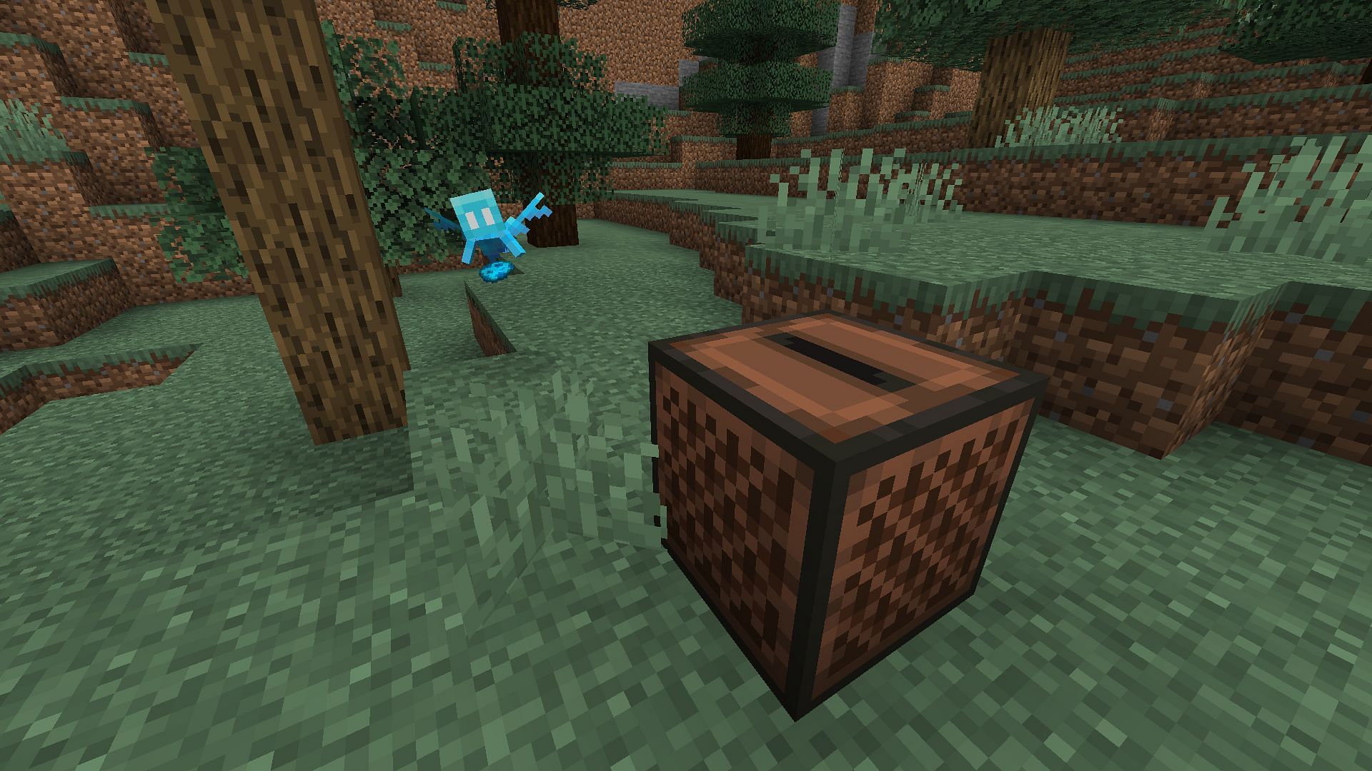 Allays will dance to any kind of music disc playing on the jukebox (Image via Minecraft 1.19.1 pre-release 2)