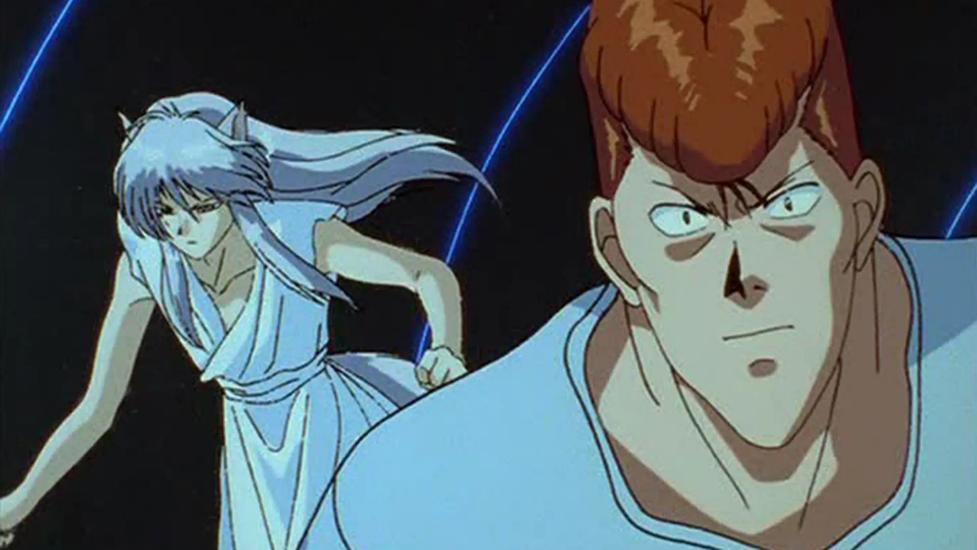 Kuwabara gave us one of the funniest Shonen anime fake death reveals (Image via Yoshihiro Togashi/Shueisha, Viz Media, YuYu Hakusho)