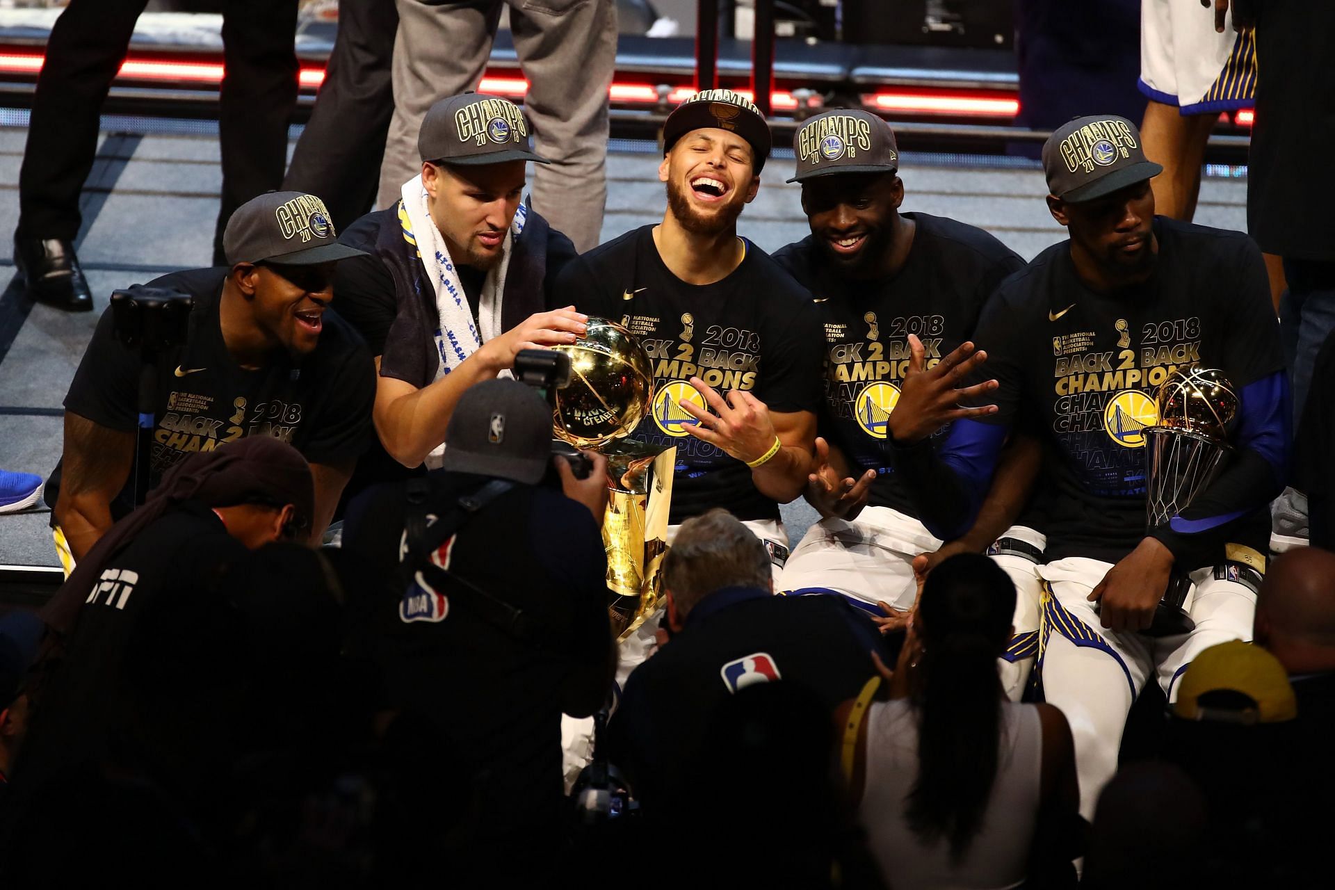 The Golden State Warriors at the 2018 NBA Finals - Game Four