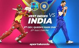 IND vs WI 2022, 3rd ODI: Today's match players list, teams & umpires