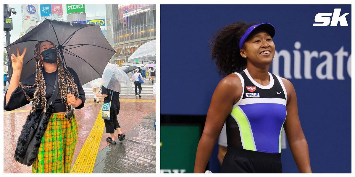 Naomi Osaka looked upbeat on her return to Japan