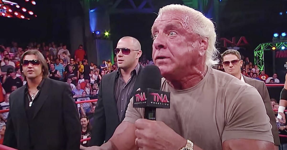 Flair was a childhood idol of his opponent
