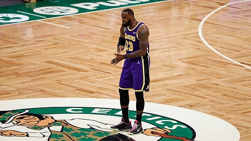 LeBron James hated playing in Boston due to racist fans. [Photo: NBC Sports]