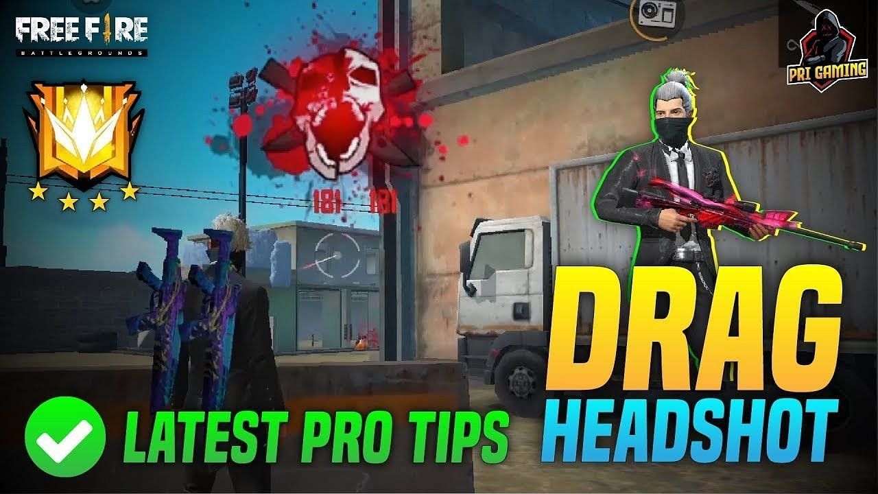 The drag headshot trick can be used by players to land more headshots (Image via Pri Gaming/YouTube)
