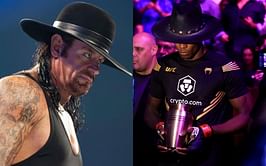 "It felt big, felt WrestleMania, felt Super Bowl" - Israel Adesanya talks about the inspiration behind his iconic Undertaker-themed walkout