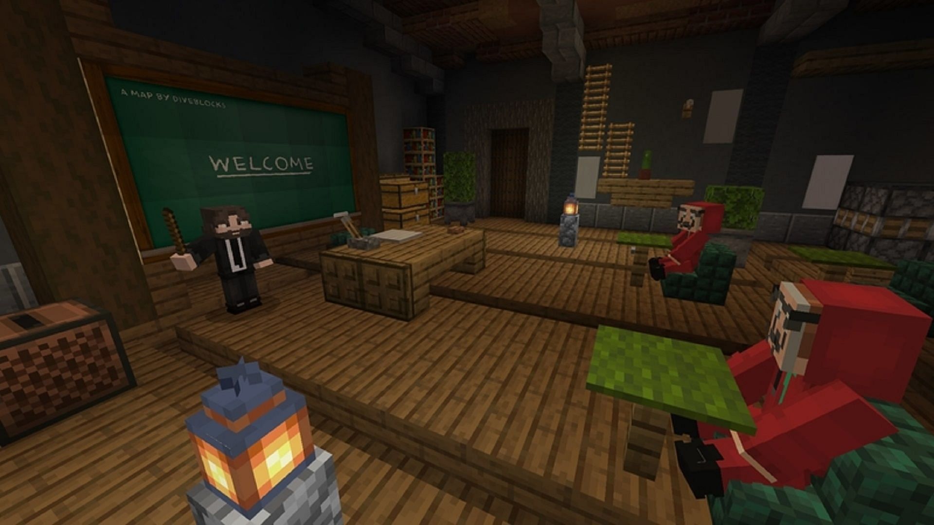 Heist: Royal Mint in Minecraft (Image via RoPo/YouTube)