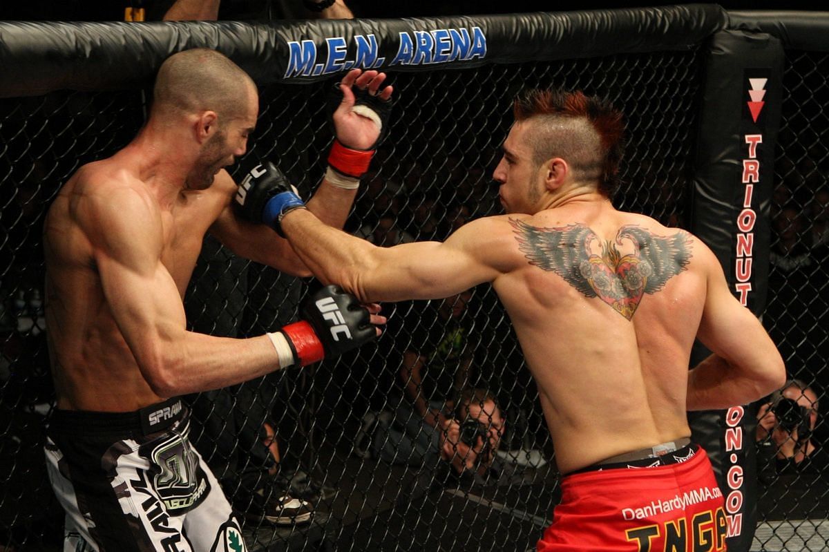 Dan Hardy&#039;s win over Mike Swick in Manchester earned him a title shot