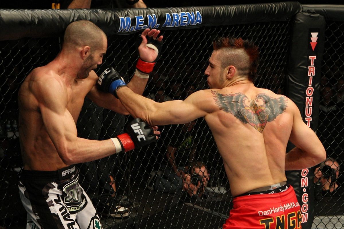 Dan Hardy's win over Mike Swick in Manchester earned him a title shot