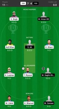 FDD vs IGM Fantasy suggestion #2