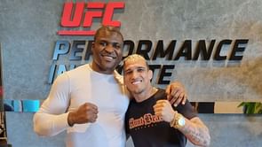 Francis Ngannou pays respects to Charles Oliveira for his "inspirational" story in MMA