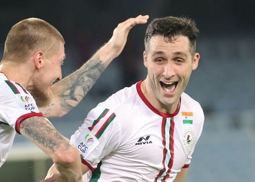 Carl McHugh has been a pivotal figure in the ATK Mohun Bagan midfield. (Image Courtesy: Twitter/atkmohunbaganfc)