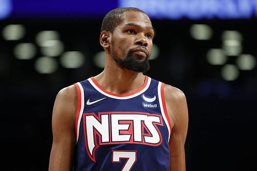 Kevin Durant hasn't reportedly changed his mind to be traded out of Brooklyn. [Photo: Hardwood Houdini]