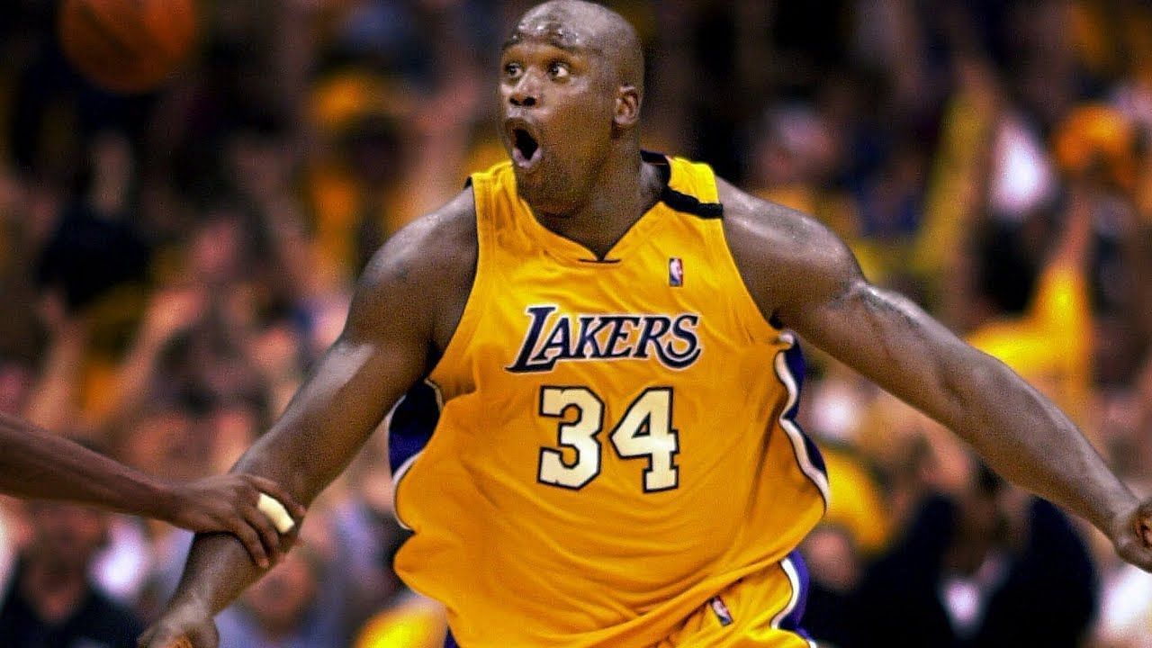 Shaquille O&#039;Neal deserves a spot in the ranks of all-time LA Lakers greats. [Photo: YouTube]