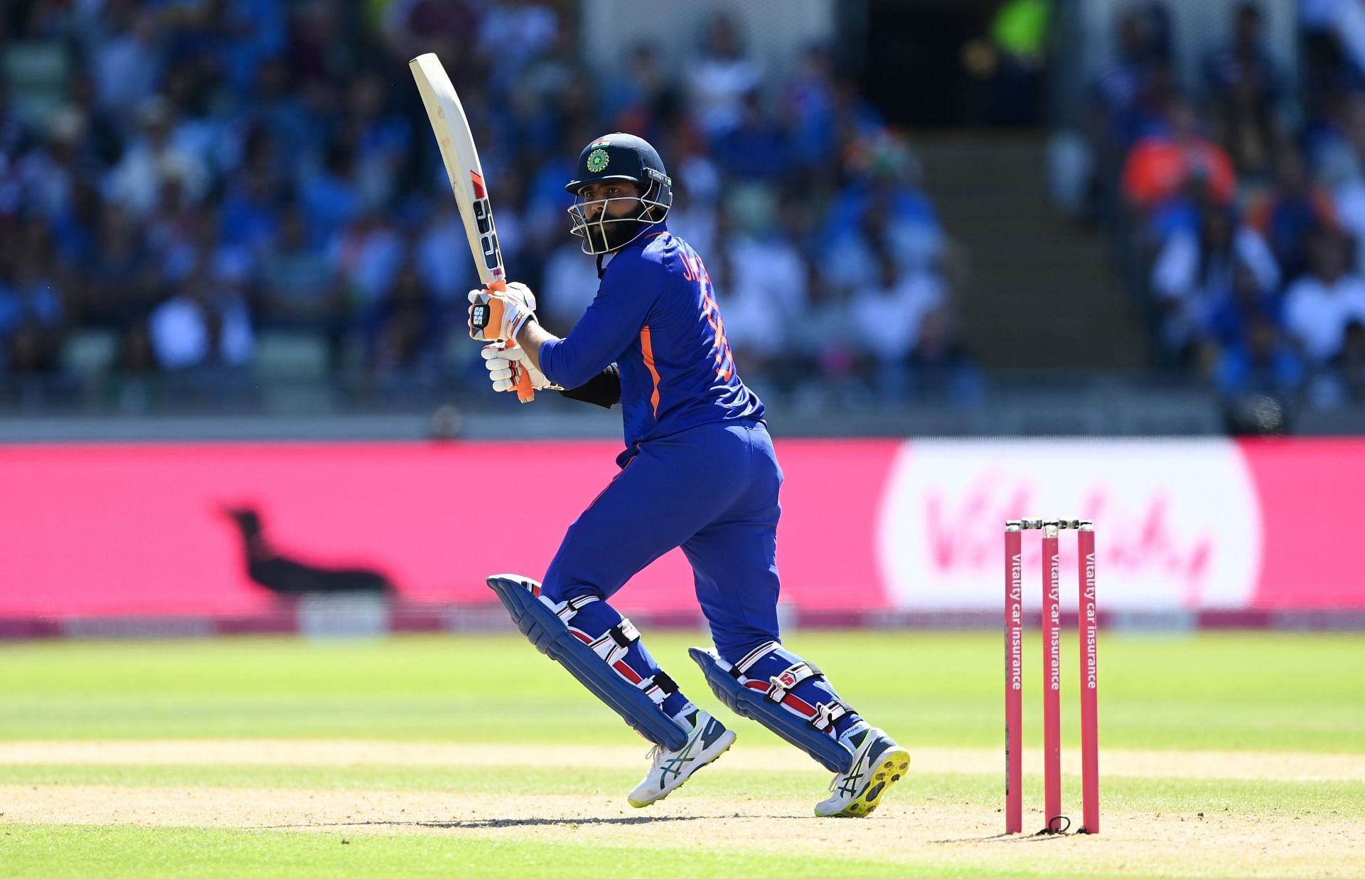 Ravindra Jadeja will look to continue his good run against West Indies