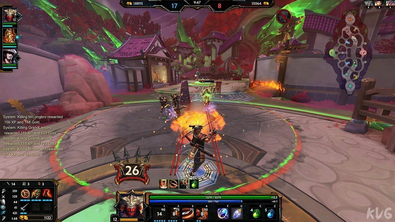 SMITE is een MOBA die beschikbaar is voor consoles en pc (afbeelding via Titan Forge Games)