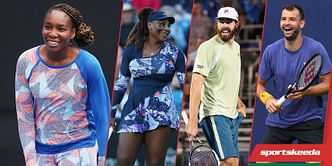 Venus Williams picks "best friends on tour" Serena Williams, Reilly Opelka, and Grigor Dimitrov to have dinner with