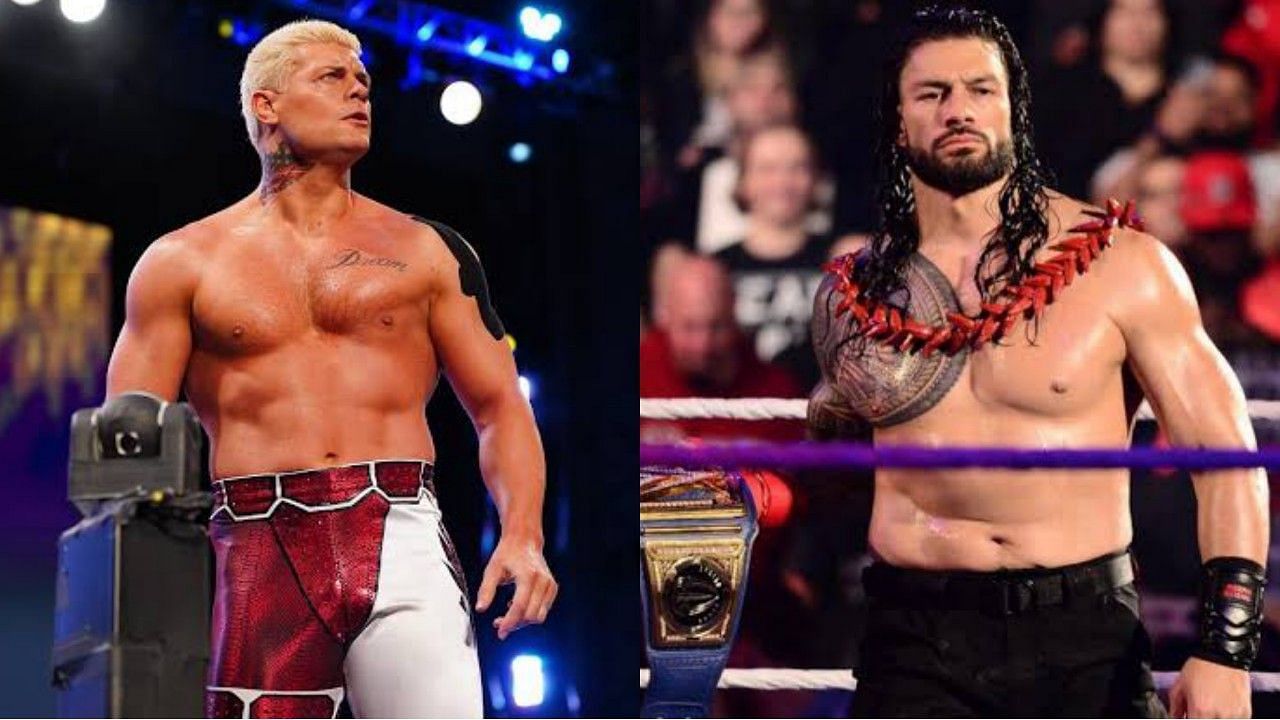 WWE सुपरस्टार्स कोडी रोड्स और रोमन रेंस