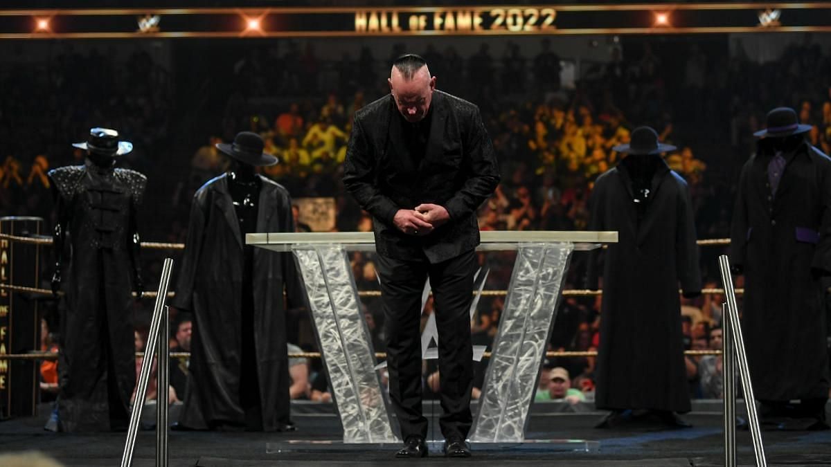 The Undertaker shares interesting details about WWE Hal lof Fame speech