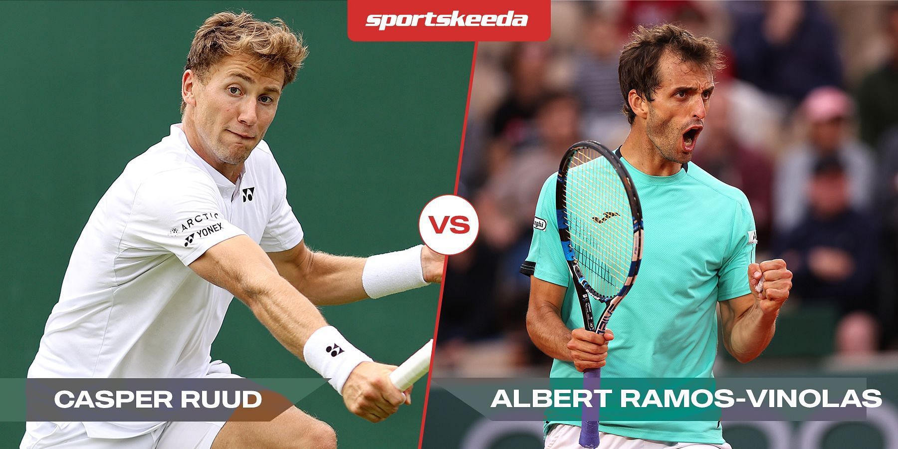 Ruud and Ramos-Vinolas will meet for the sixth time at a tour level main-draw at Gstaad
