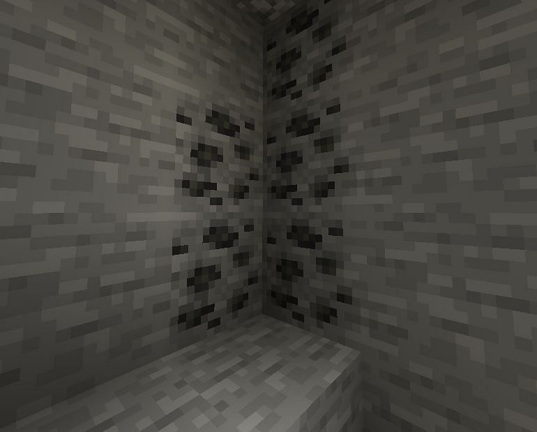 Coal in Minecraft