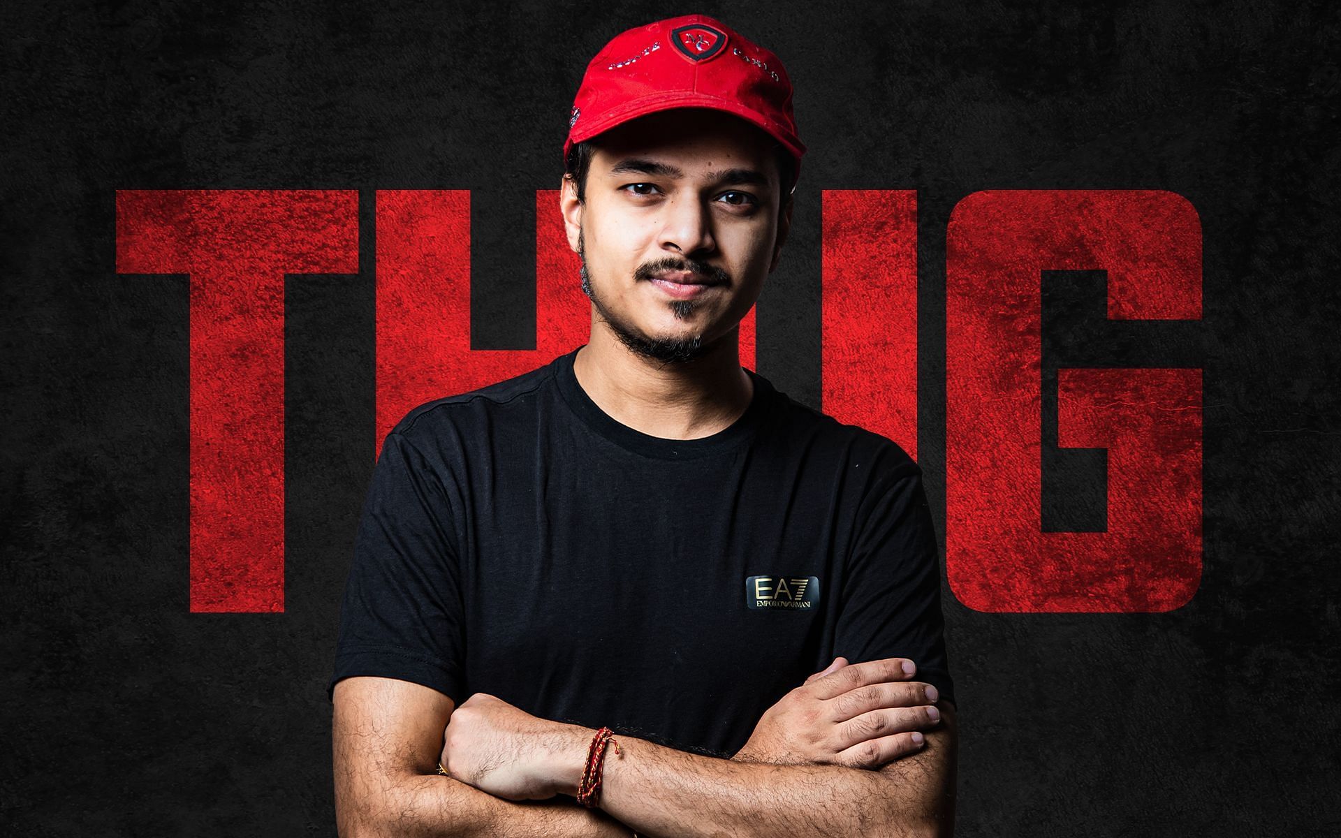 The popular BGMI streamer and gamer Thug&#039;s voice pack has been recently added to the BR title (Image via Sportskeeda)